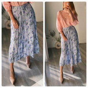 Zara Floral Printed Maxi Skirt